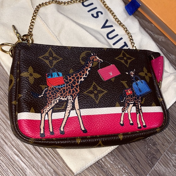 Louis Vuitton mini Pochette limited edition Giraffe 🦒 - Picture 4 of 14